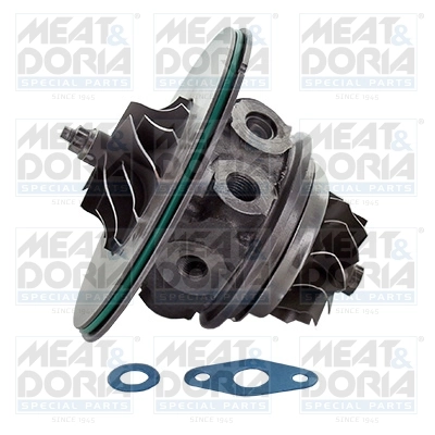 Core assembly, turbocharger